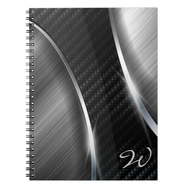 Carbon Fibre 3A Notebook (Front)