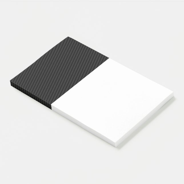 Carbon Fibre Capital Post-it Notes (Angled)