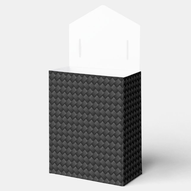 Carbon fibre favor box (Opened)
