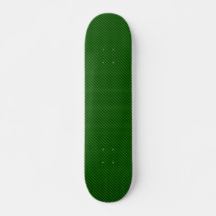 Carbon Fibre Green Skateboard Deck