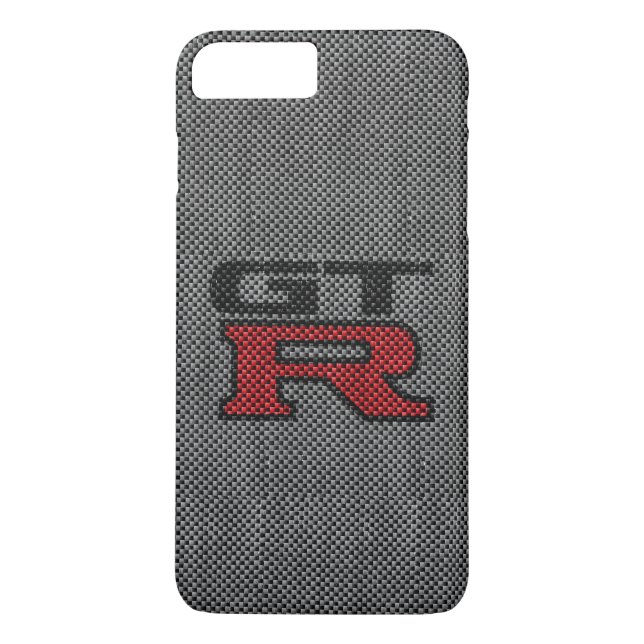 Carbon Fibre Nissan GT-R Case-Mate iPhone Case (Back)