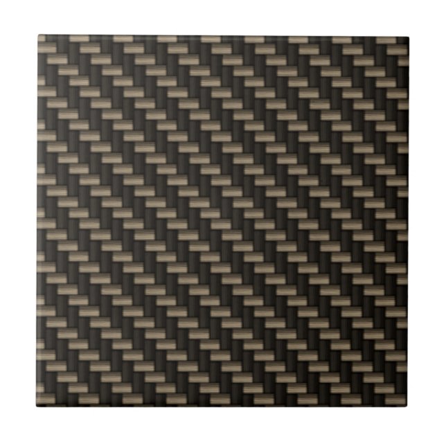 Carbon Fibre Pattern (faux) Tile (Front)
