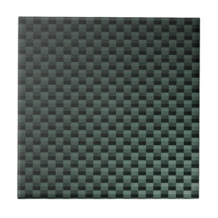 Carbon Fibre Patterned Tile