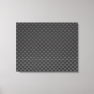 Carbon-fibre-reinforced polymer canvas print