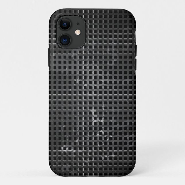Carbon-fibre-reinforced polymer grill Case-Mate iPhone case (Back)