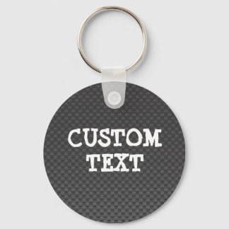 Carbon-fibre-reinforced polymer keychain