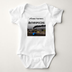Carbon Footprints - Anthropocene Baby Bodysuit