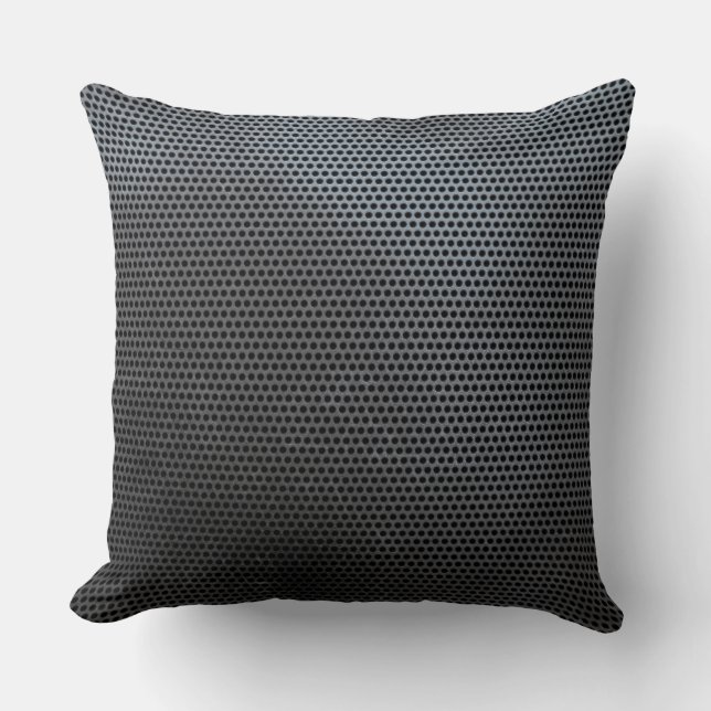 Carbon Grid Pillow (Front)