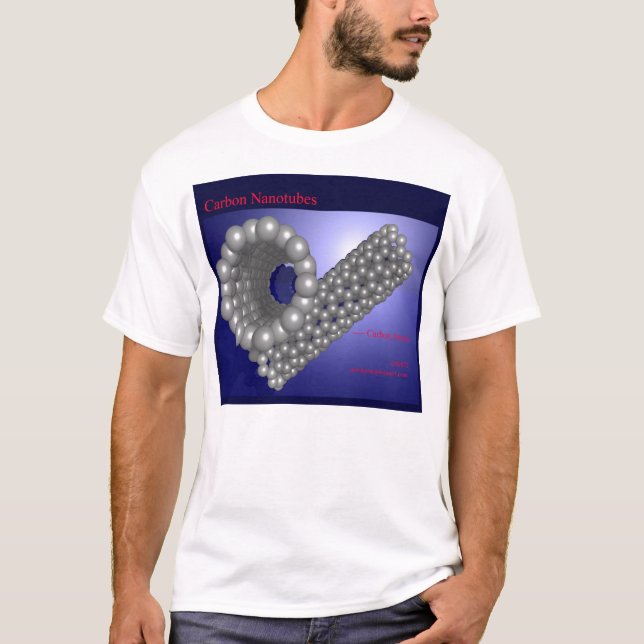 Carbon Nanotubes (front) T-Shirt (Front)