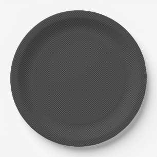 Carbon Style 04 Paper Plate