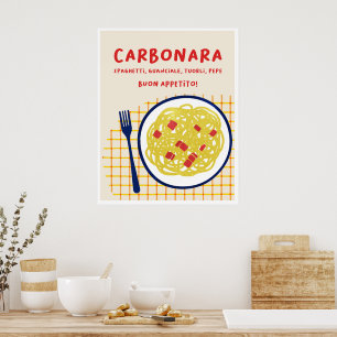 Carbonara print