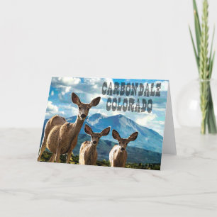 Carbondale, Colorado Note Card