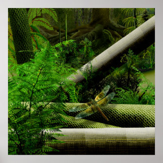carboniferous forest poster