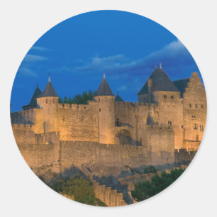 Carcassone Classic Round Sticker