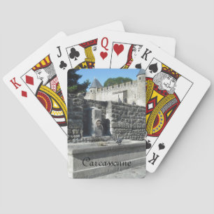 Carcassonne, France Playing Cards