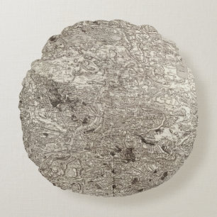 Carcassonne Round Pillow