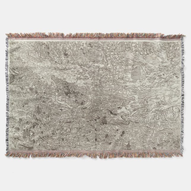 Carcassonne Throw Blanket (Front)