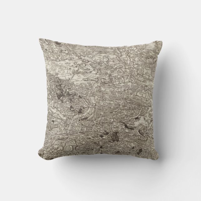 Carcassonne Throw Pillow (Front)