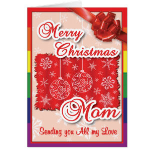 Merry Christmas Mom Cards, Photocards, Invitations &amp; More