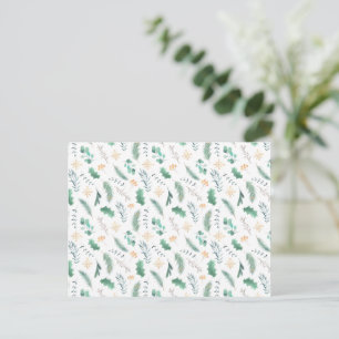 Card (10,8 x 14,2 cm) - Christmas Pattern