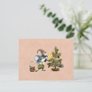 Card (10,8 x 14,2 cm) - Two Little Mice