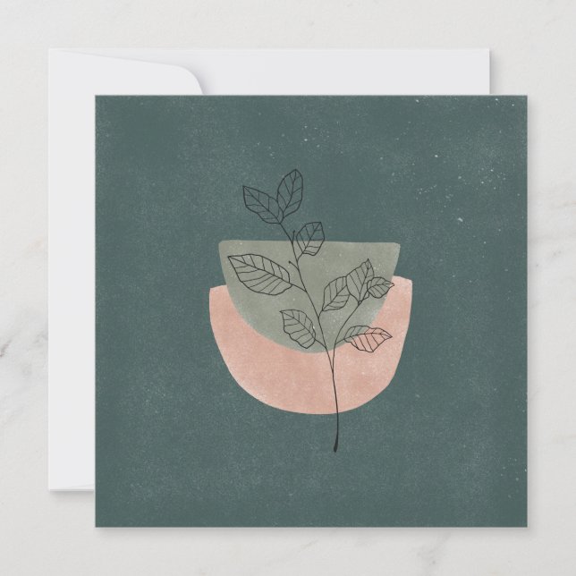 Card (5.2x5.2in) - Flower (Front)