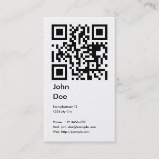Card (address, phone, email, web)