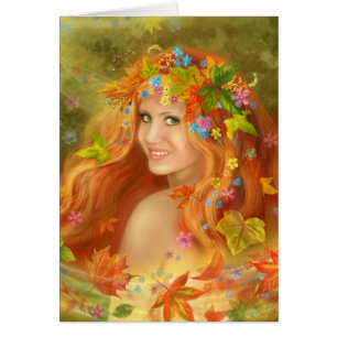 Card "Autumn"