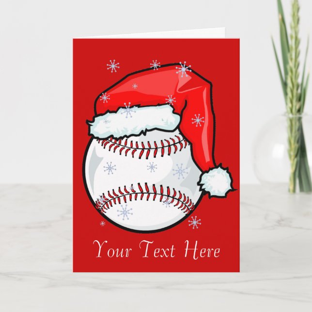 Card - Baseball Christmas (Front)