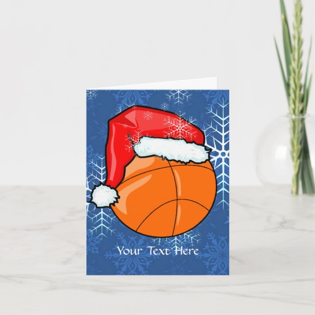 Card - Basketball Christmas (Front)
