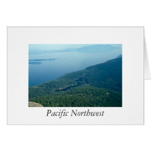 Card - blank -  Pacific Northwest