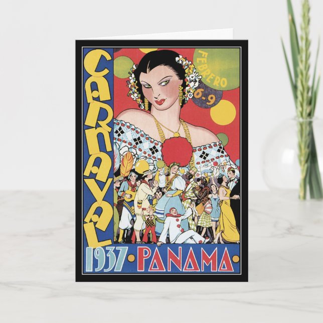 Card: Carnival! Holiday Card (Front)