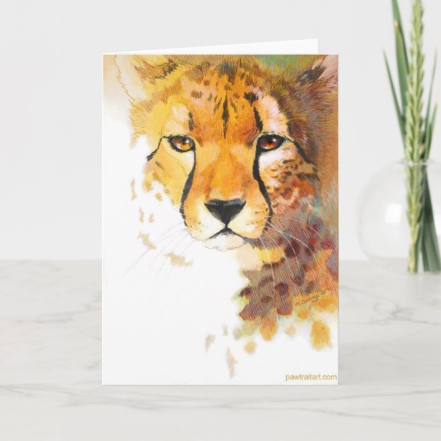 Card - Cheetah! (Front)