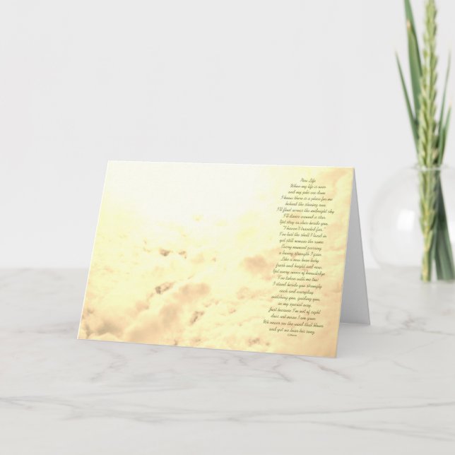 CARD COMFORT AND PEACE (Front)