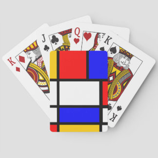 Card deck Mondrian