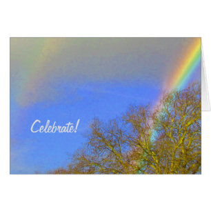 Card - Double Rainbow