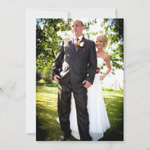 CARD Elegant Red Gold Floral Wedding