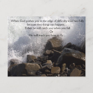 Card - Encouragement - Splashing Waves