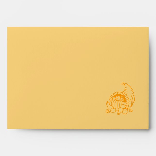 Card Envelope Thanksgiving (Front)