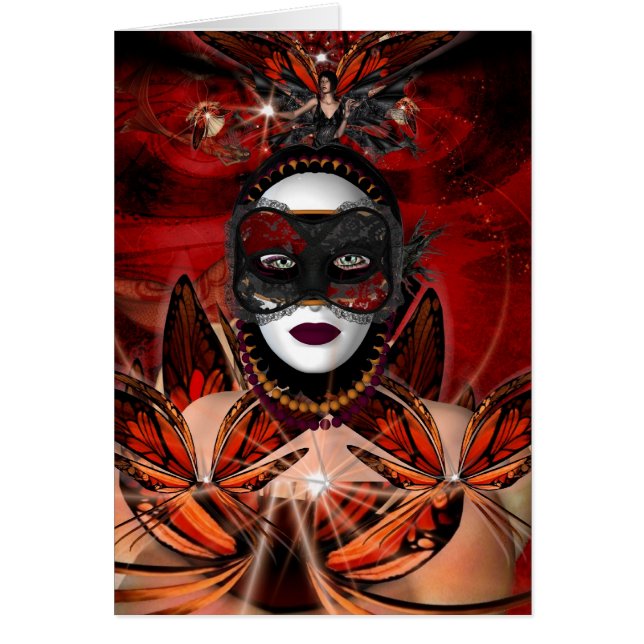 Card Fantasy Art Butterfly Queen (Front)
