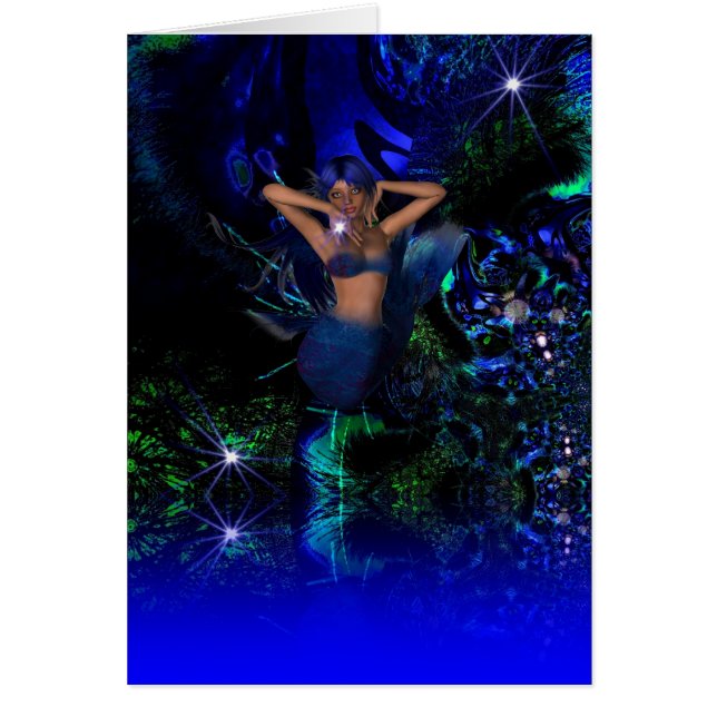 Card Fantasy Art Star Mermaid (Front)