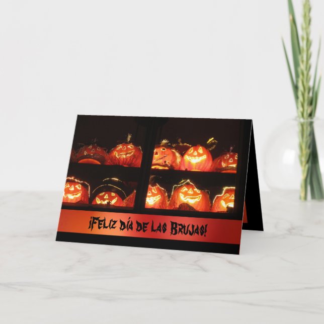 Card - ¡Feliz día de las Brujas! (Front)
