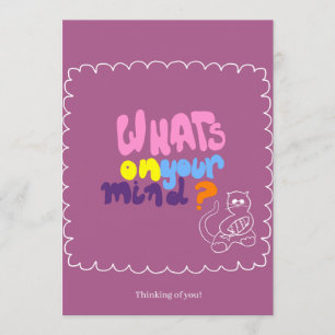 Card for a friend