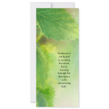 Card for encouragement and inspiration.