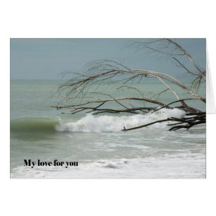 Card for Love and Romance, Image of the Sea