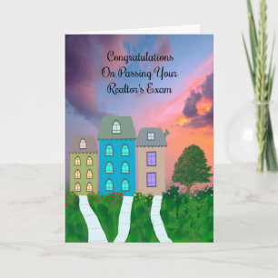 Card for Passing Realtor's Exam