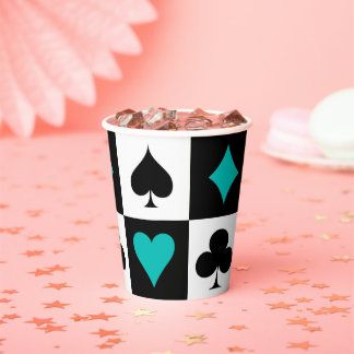 Card Game Paper Cups