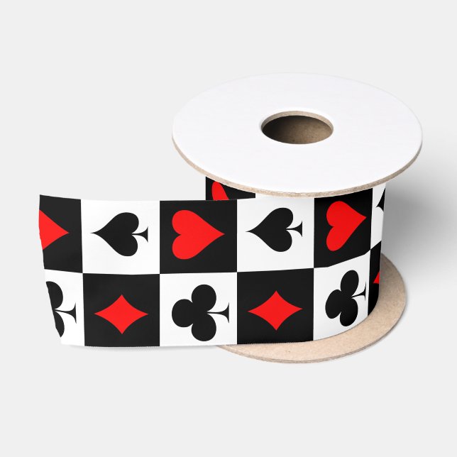 Card Game Satin Ribbon (Spool)