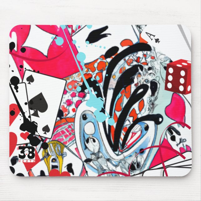 Card Games Mouse Pad (Front)