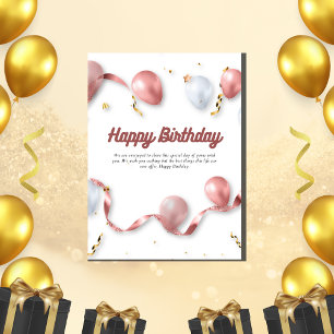 card gifts, Happy birthday